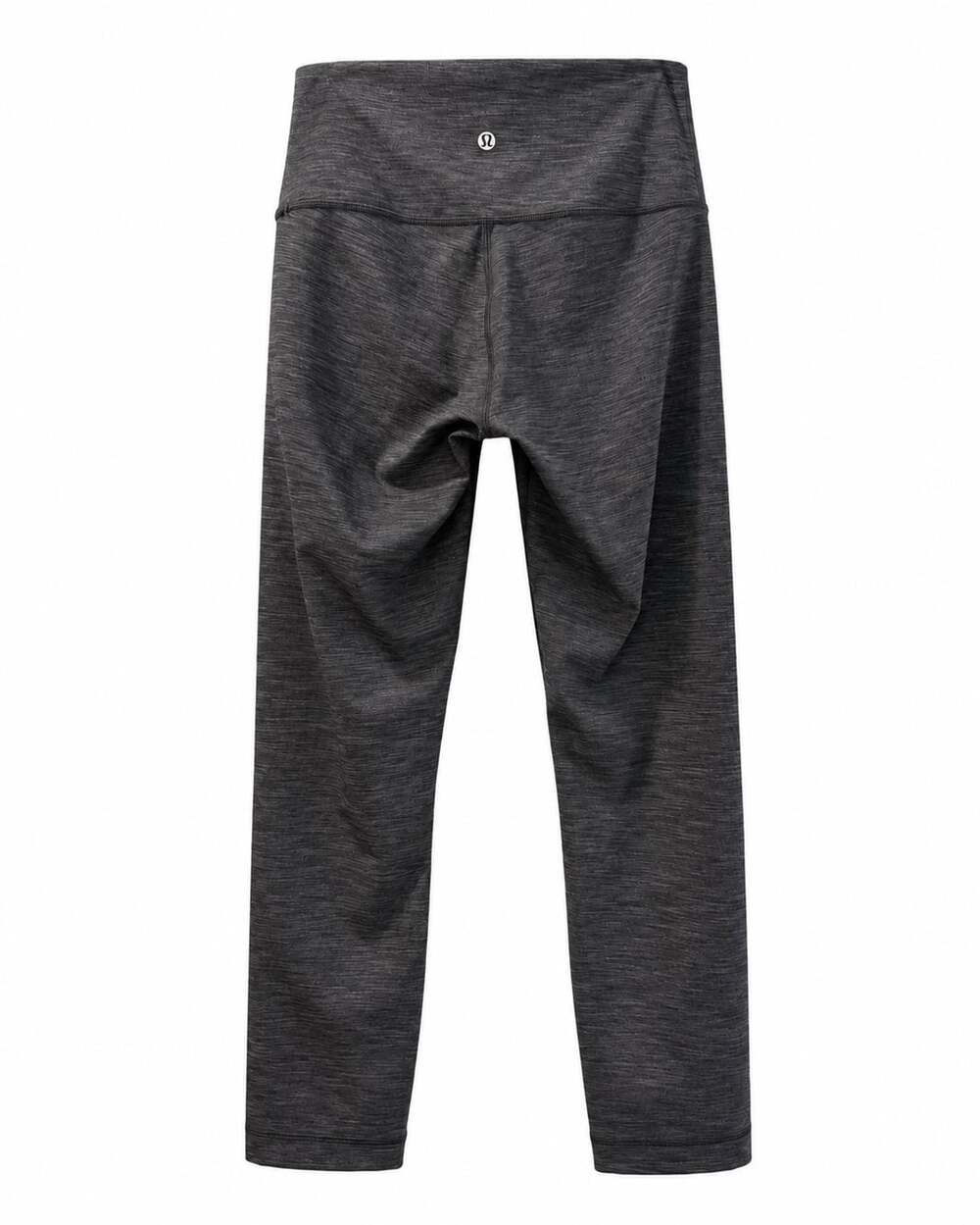 Lululemon Wunder Under High Rise 22” Cropped Leggings Heathered Gray Pilates Yog